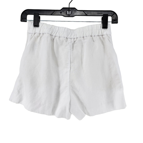 Wilfred Women's Fable Pleated Linen 3" Short - 0 - Picture 5 of 6